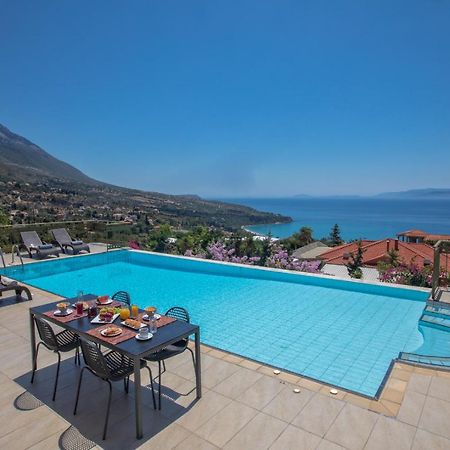 Lourdas Beach View Villa Vlachata Exterior foto
