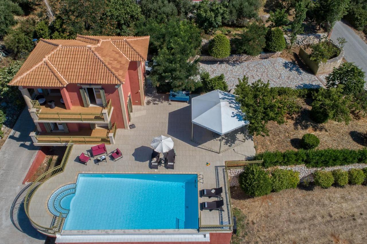 Lourdas Beach View Villa Vlachata Exterior foto