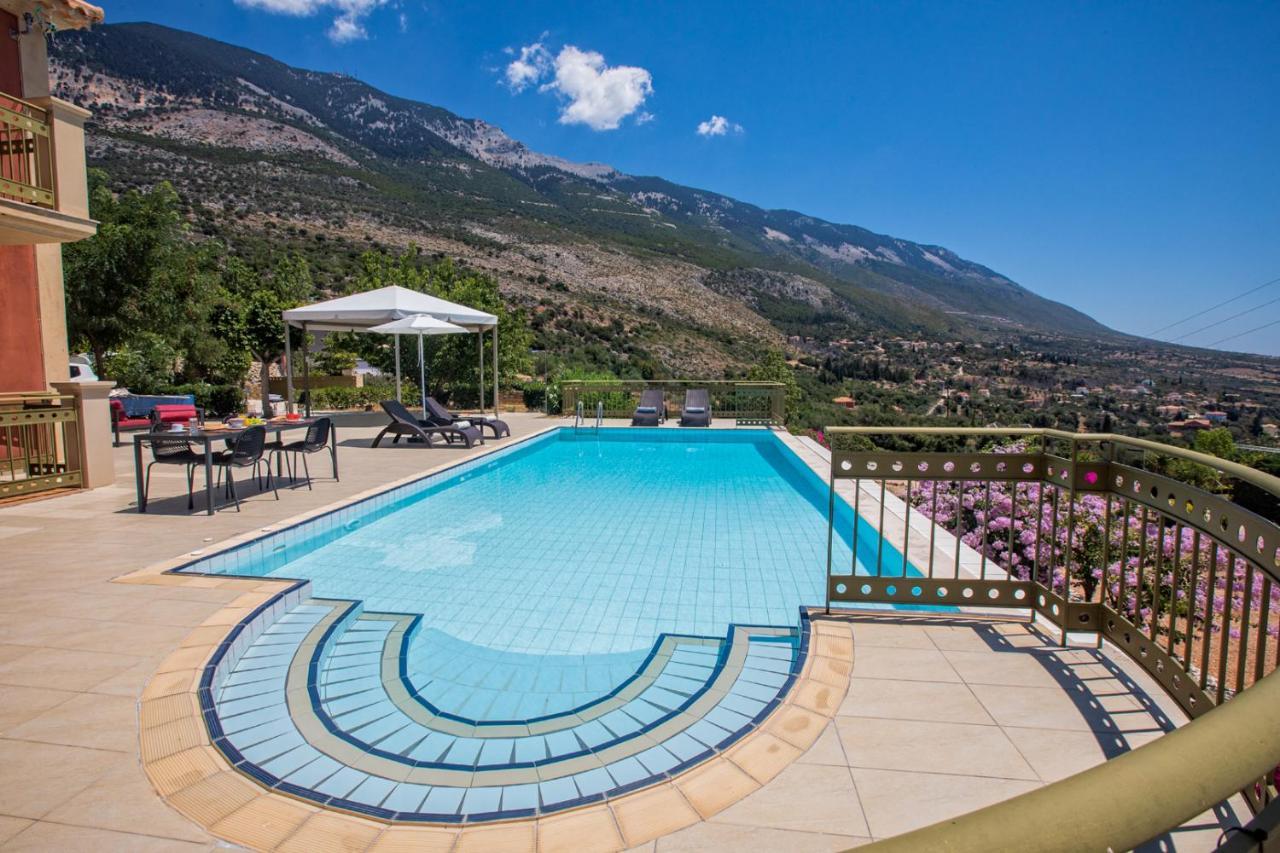 Lourdas Beach View Villa Vlachata Exterior foto