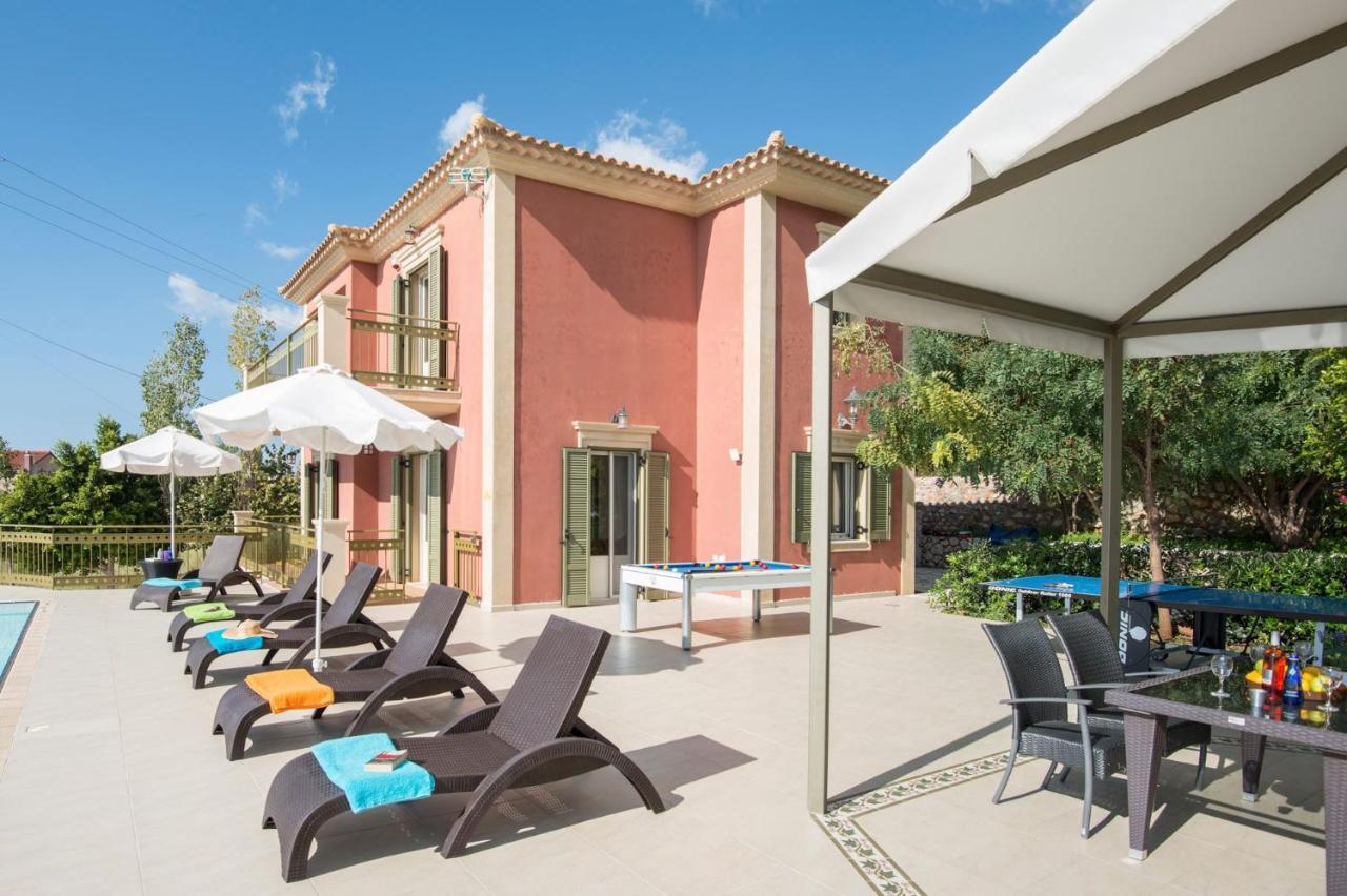 Lourdas Beach View Villa Vlachata Exterior foto