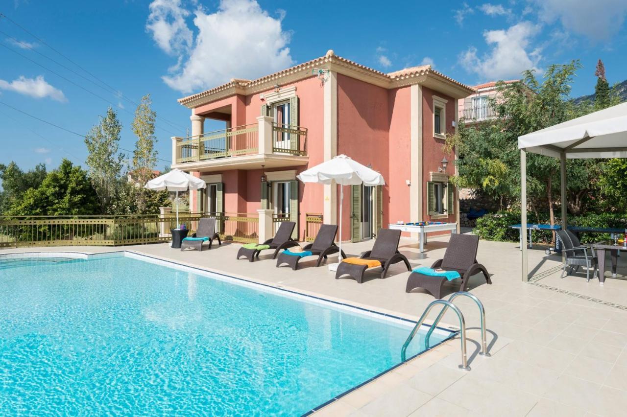 Lourdas Beach View Villa Vlachata Exterior foto