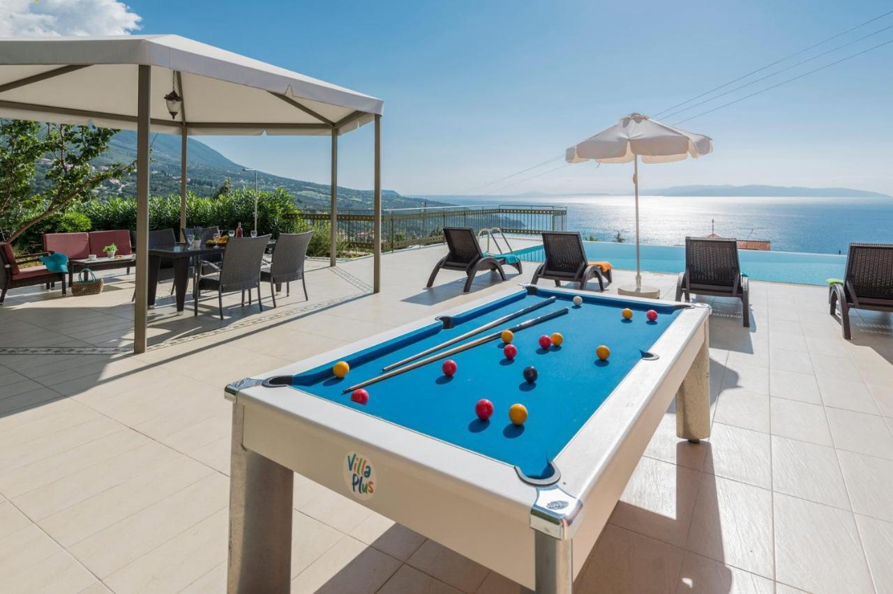 Lourdas Beach View Villa Vlachata Exterior foto